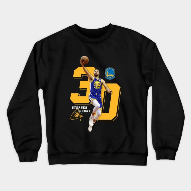 Steph Curry Crewneck Sweatshirt by Bananagreen